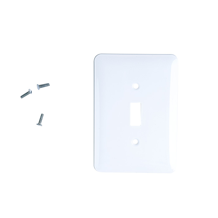 Pure White Sublimation Light Switch Plate Covers - 2
