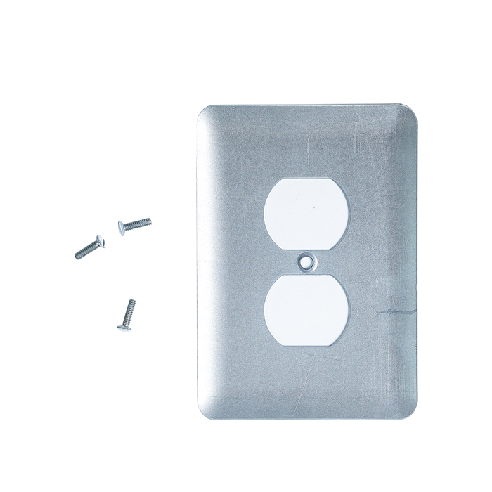 Pure White Sublimation Outlet Plate Covers - 1