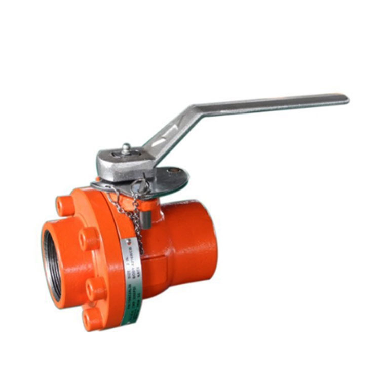 Cast Steel Bolted Ball Valve Reduced Port 3000wog