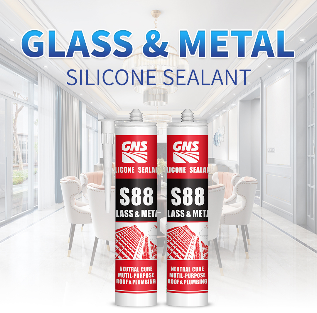 Glass and Metal Silicone Sealant
