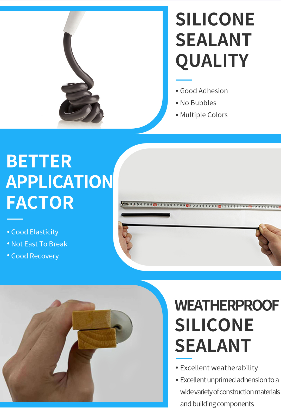 Weather Resistant Silicone Sealant