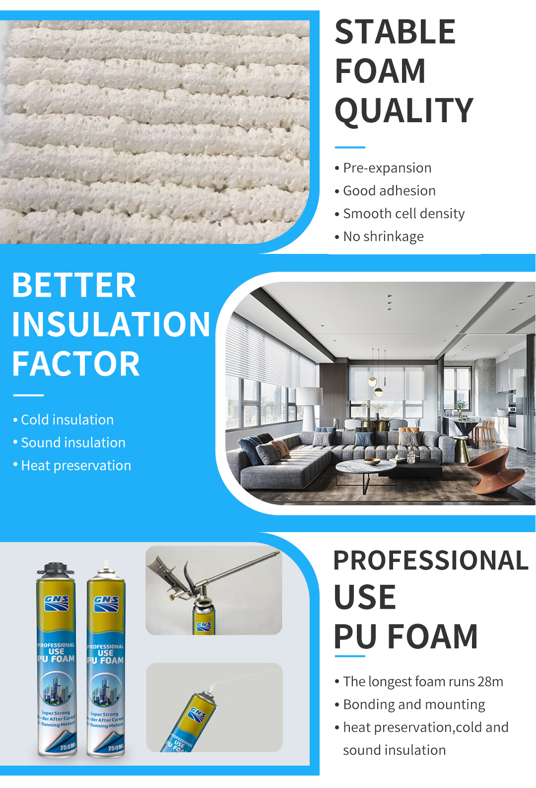 High Density PU Foam Manual Type