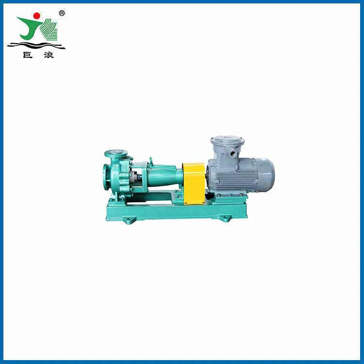 The operating principle of the centrifugal pump
