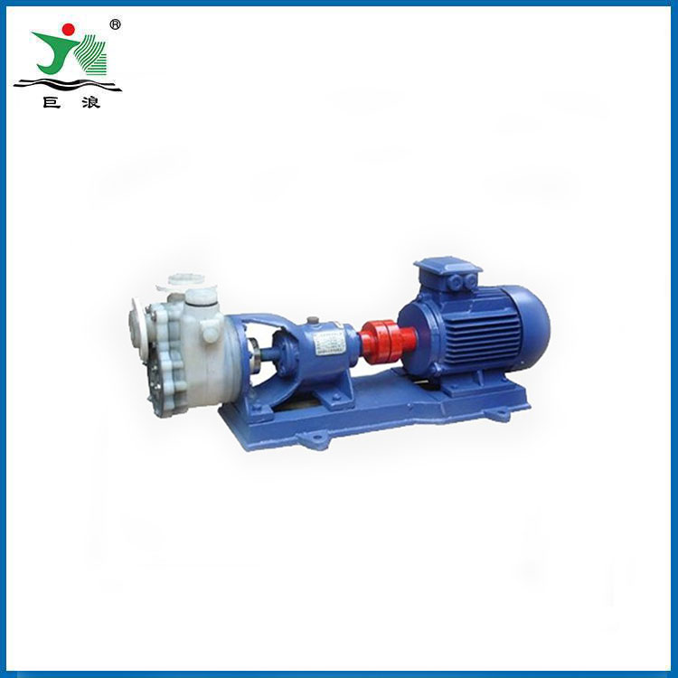 Lined fluorine chemical centrifugal pump