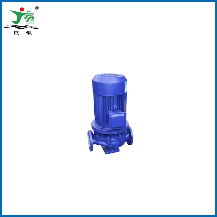 Vertical pipeline centrifugal pump