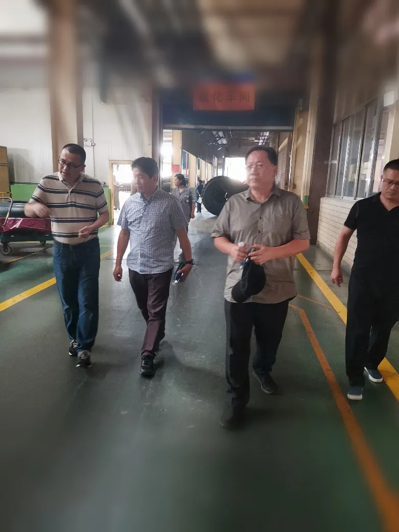 Singapore HOE LEONG CORPORATION LIMITED Visits Our Company and Negotiates OTR Tire Projects