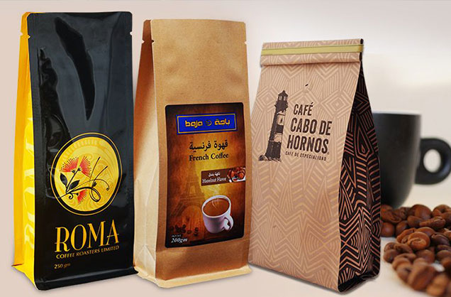 वेगवेगळ्या प्रकारच्या कॉफीच्या पिशव्या तुम्हाला विविध पर्याय देतात