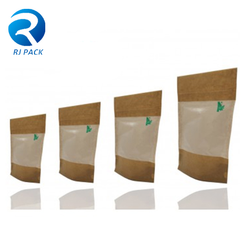 High barrier compostable packaging pouches