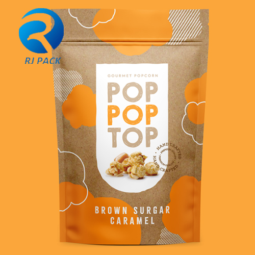 Stand Up Pouches For Popcorn