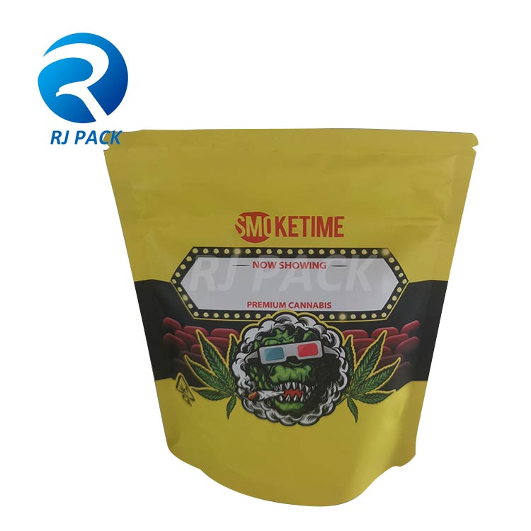 Child Resistant Mylar Bags For Cannabis