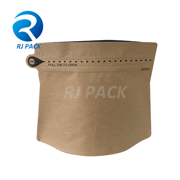Diamond Shape Stand Up Pouches with Pocket Zipper