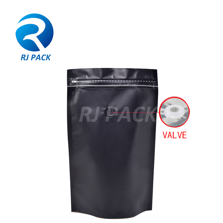 Doypack With Valve For Coffee
