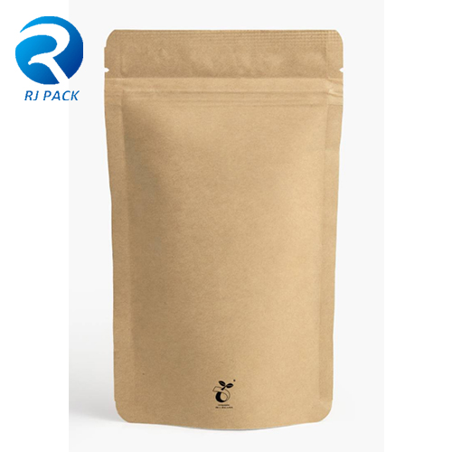 High barrier compostable packaging pouches