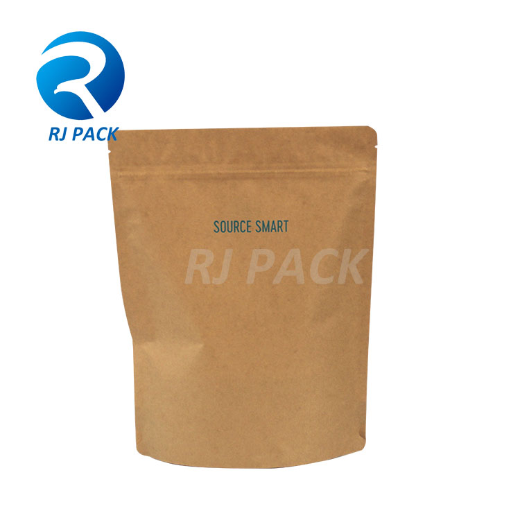 Kraft Compostable Packaging Pouches