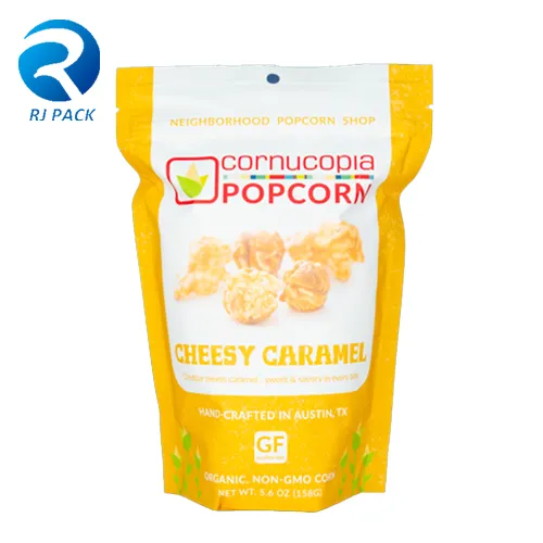 Stand Up Pouches For Popcorn