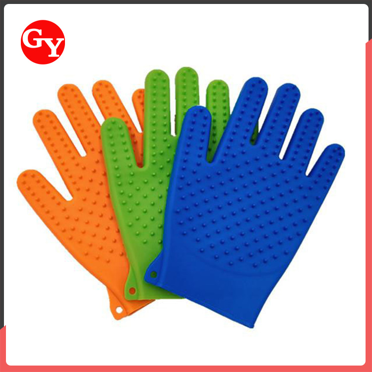Silicone Pet Cleaning Gloves