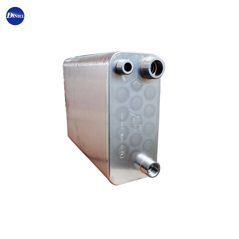 رادیاتور خنک کننده روغن هیدرولیک برای بالابر با کیفیت بهتر با مبدل حرارتی صفحه لحیم کاری شده قیمت - 0