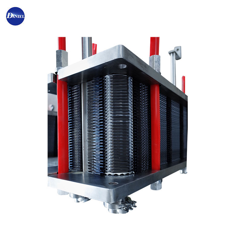 316L Hindi kinakalawang na Asero 600m3/h Plated Type Heat Exchanger