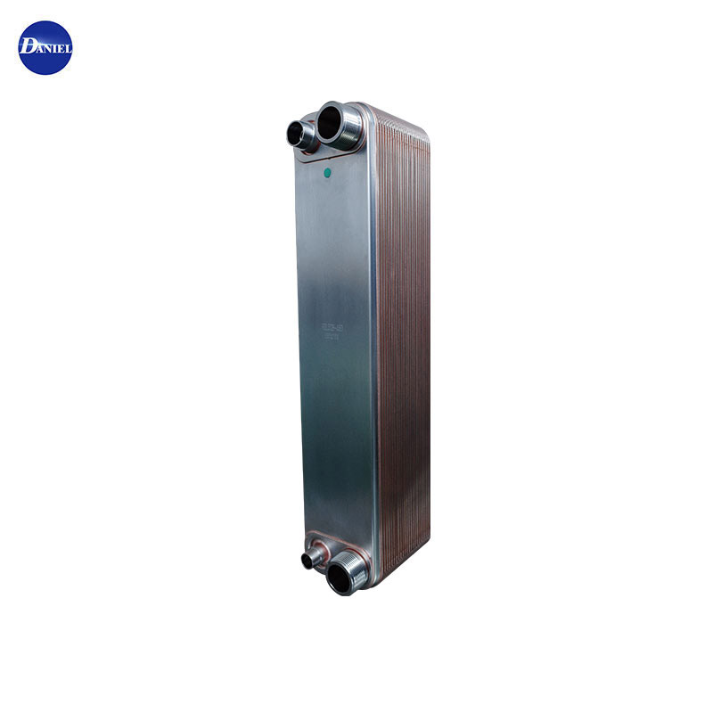 Trocador de bomba de calor de absorção Um tubo de piscina é usado em melhor qualidade com trocador de calor de placa soldada de preço - 3