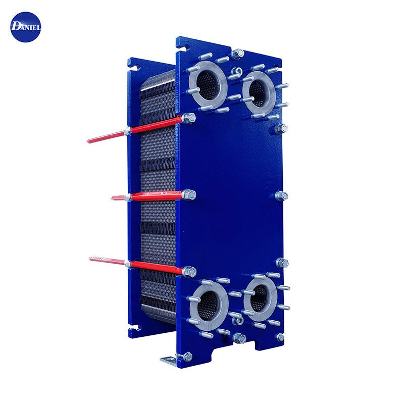 Doskový výmenník tepla pre freónový vodný vzduchový kompresor Olejový chladič Epdm tesnenie S7 - 1