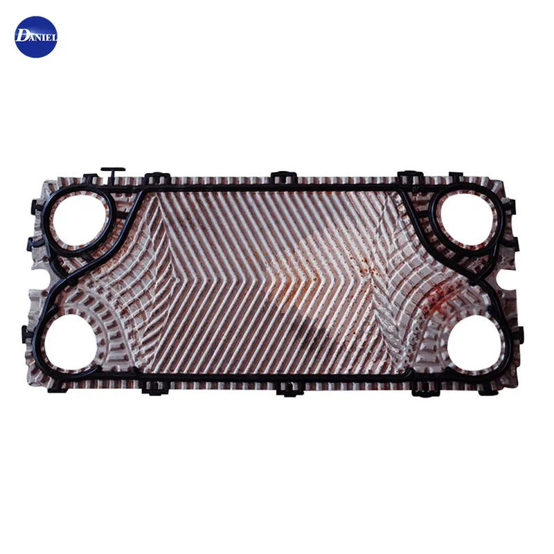 Gantikan Industri Sondex Jenis S14A Plate Heat Exchanger Gasket Getah Pengedap