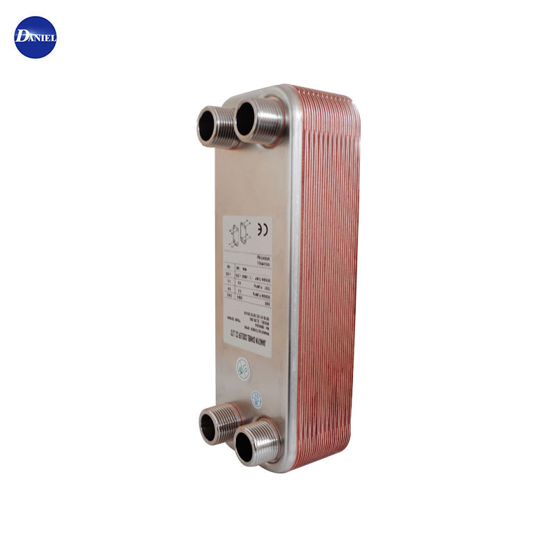 ZLC210 Brazed Plate Heat Exchanger For Water Cooling Water Or Freon Media