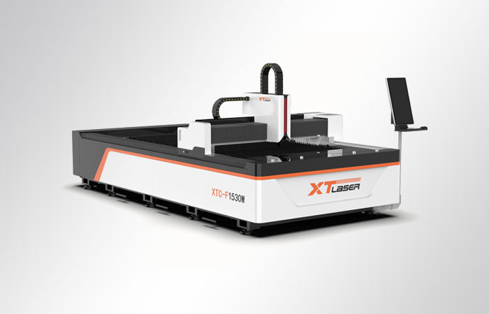 Máquina de corte a laser de fibra de tipo aberto