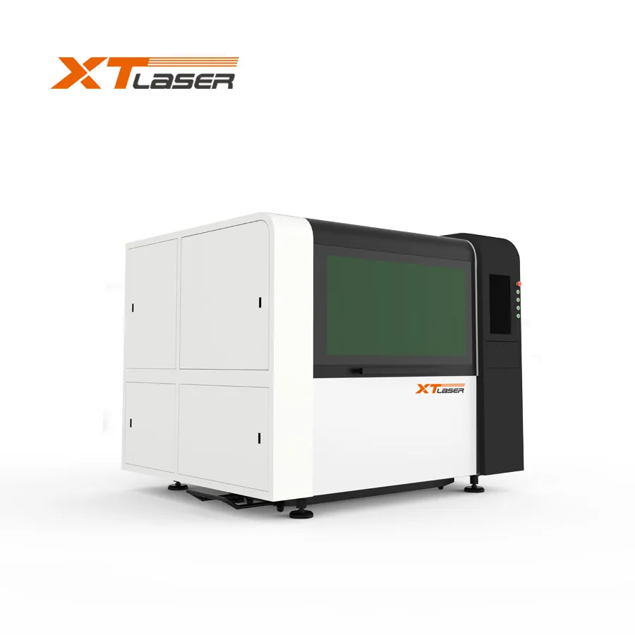 Máy cắt Laser Fiber độ chính xác cao cắt các tấm pin mặt trời