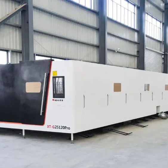 National Ultra-high power made by XTLASER! XTLASER large format ultra-high laser power cutting machine delivered in Liangcheng.