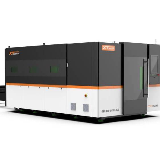Steel plate Fiber laser cutting machine help you save cost and energy