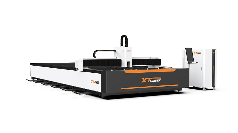 Máquina de corte a laser de fibra óptica para metal