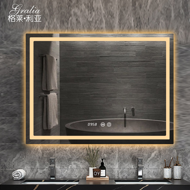 Anti Fog Anti Water Bath Mirrors LED Lighted Vanity Mirror Light Bathroom with Bluetooth Speaker
