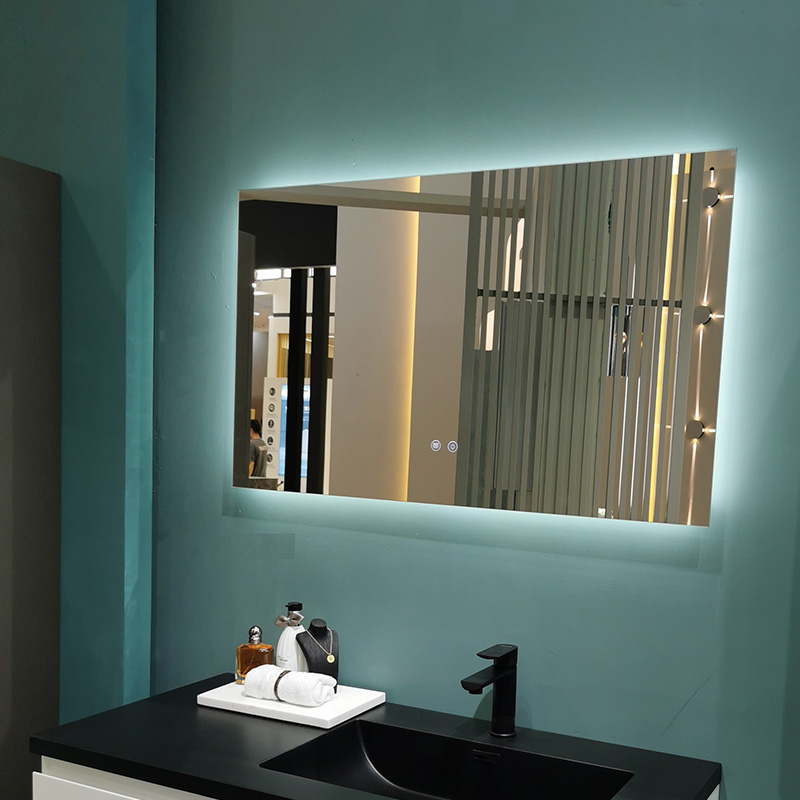 Правоугаоно ЛЕД огледало за купатило са позадинским осветљењем - 3
