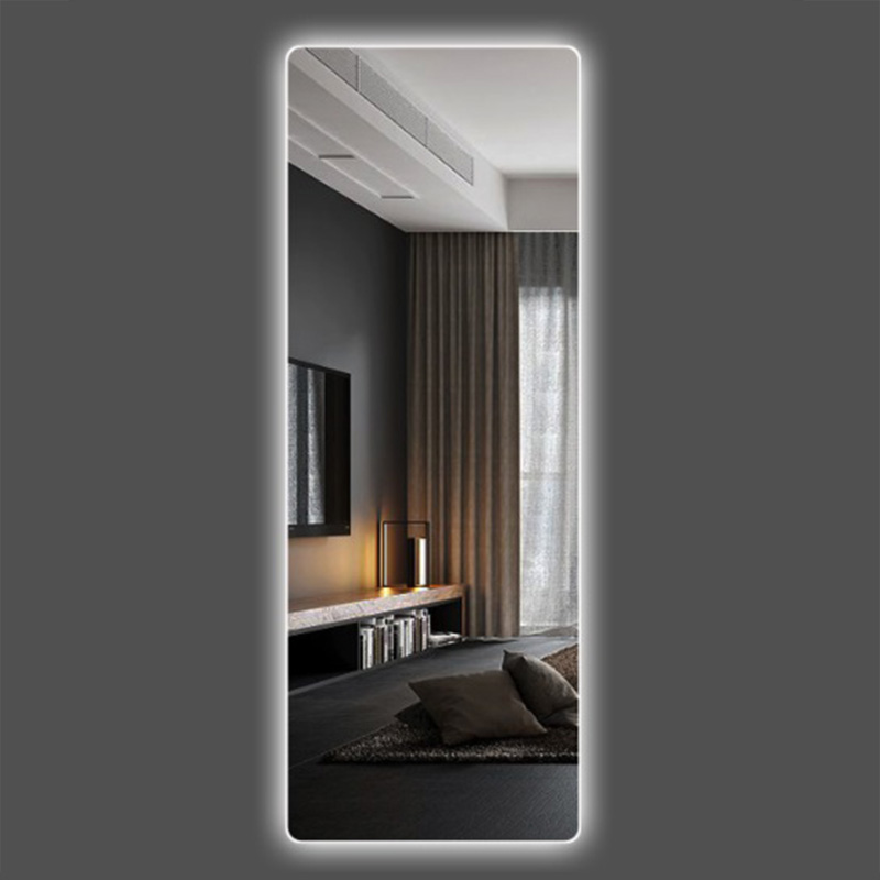 Full längd bakgrundsbelyst rektangel LED Dressing Mirror - 1 