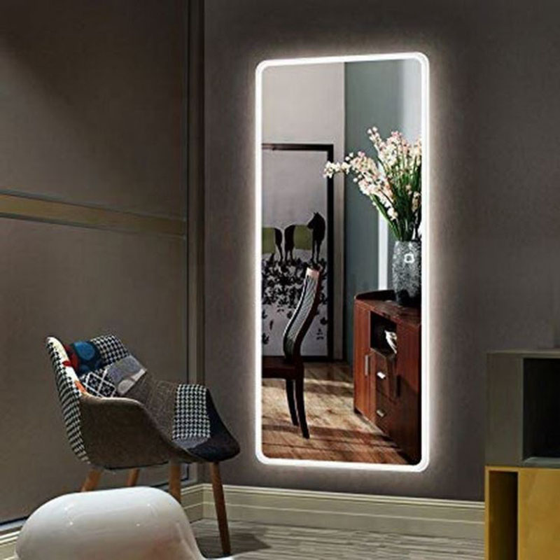 Full Length Backlit Rectangle LED Dressing Mirror