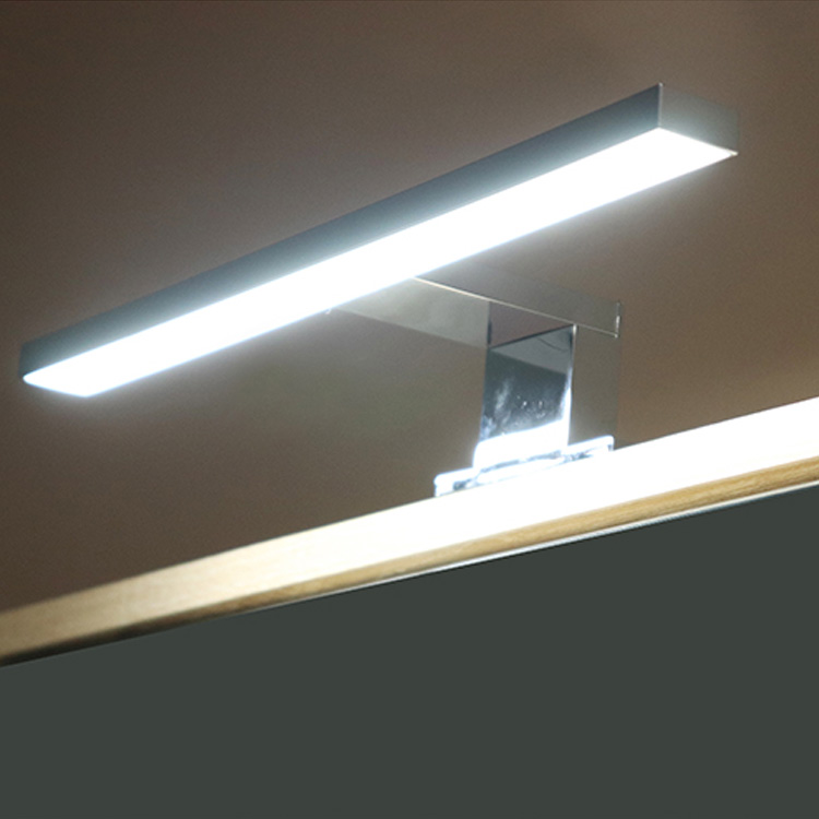 Plastová čtvercová LED zrcadlová světelná lampa - 3