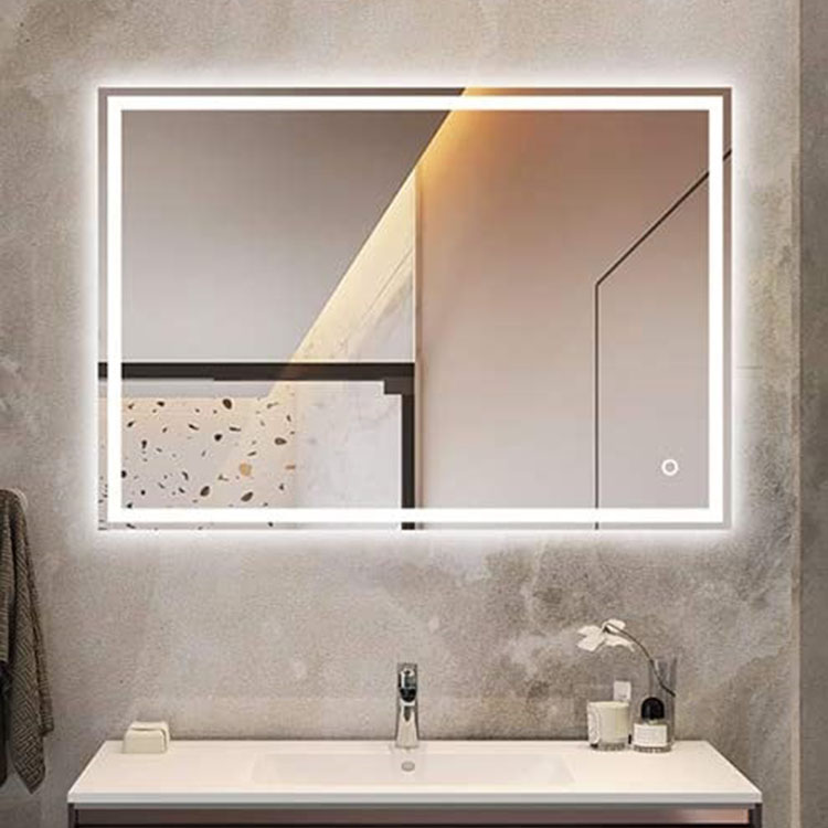 Wall Mounted LED Bathroom Mirror For Home Decoration - 2