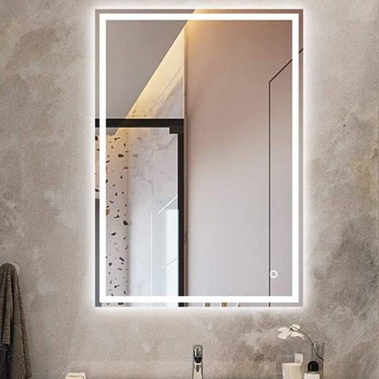 Seinale paigaldatav LED vannitoapeegel kodu kaunistamiseks - 3 
