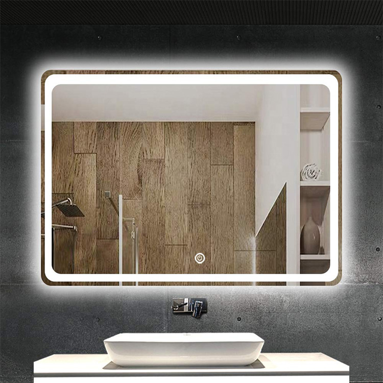Wall Mounted LED Bathroom Mirror For Home Decoration