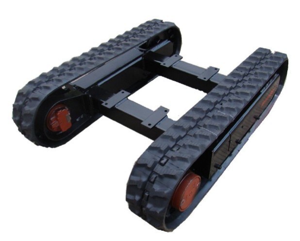 rubber crawler track undercarriage - 0 