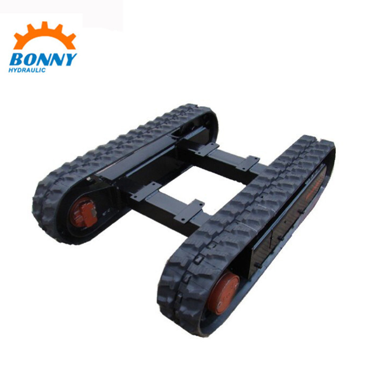 4 Ton Rubber Track Undercarriage