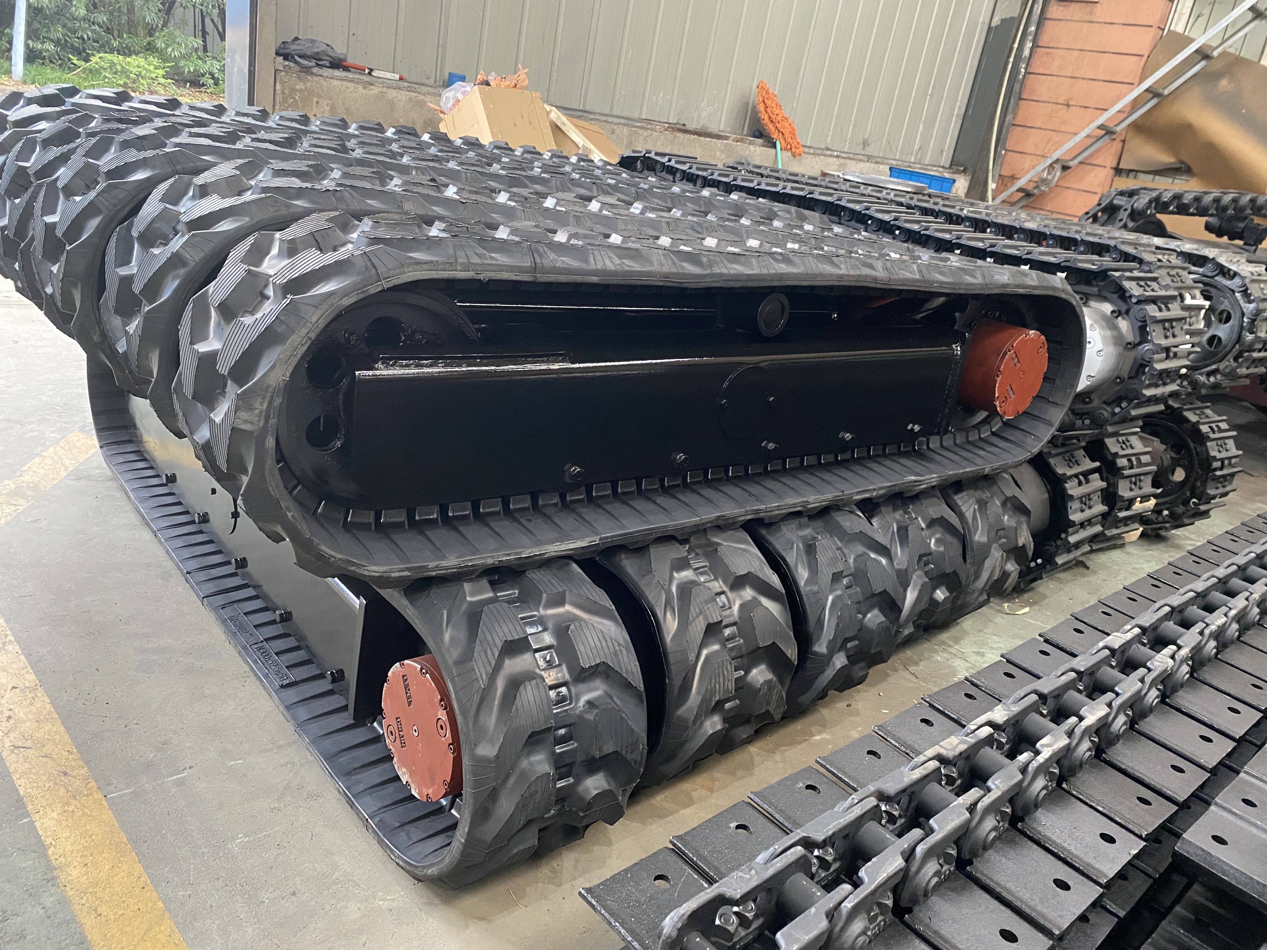 rubber track undercarriage