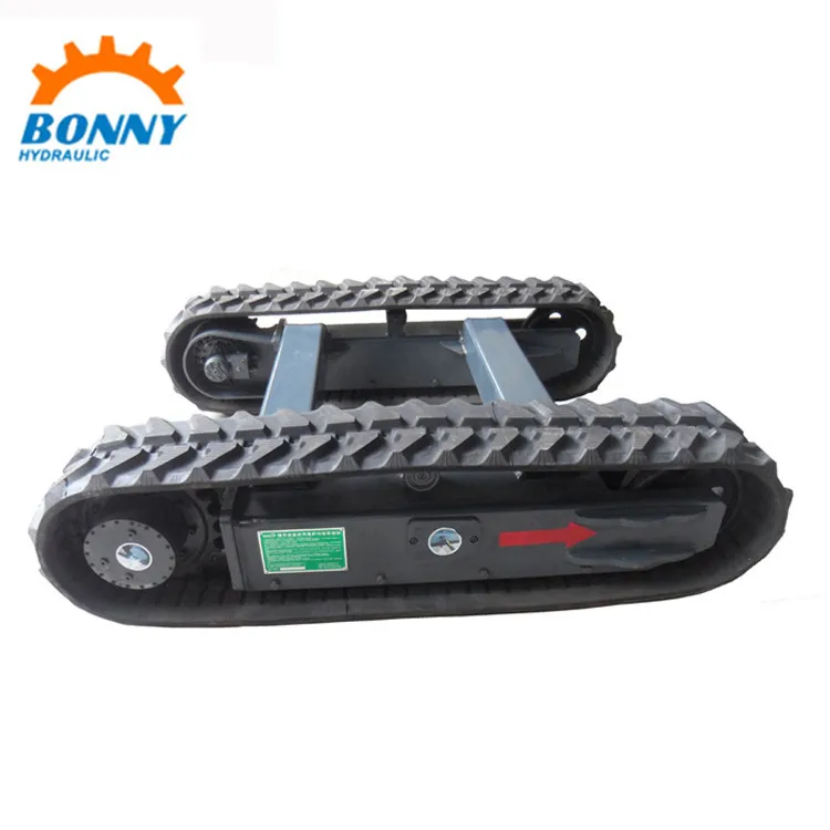 Rubber Track Undercarriage for crawler drilling rig
