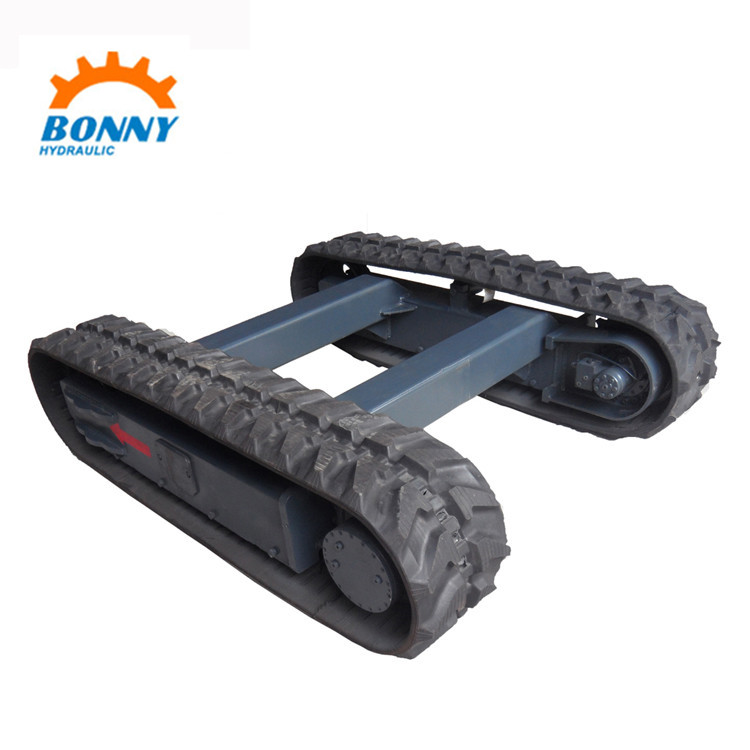 Rubber Track Undercarriage for multi-purpose drilling rig