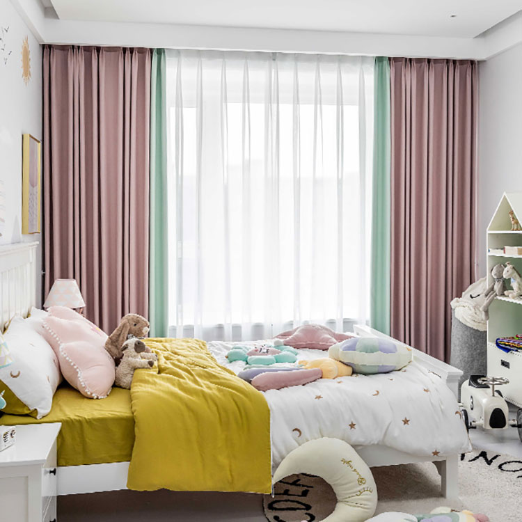 Which curtain fabric is the warmest?
