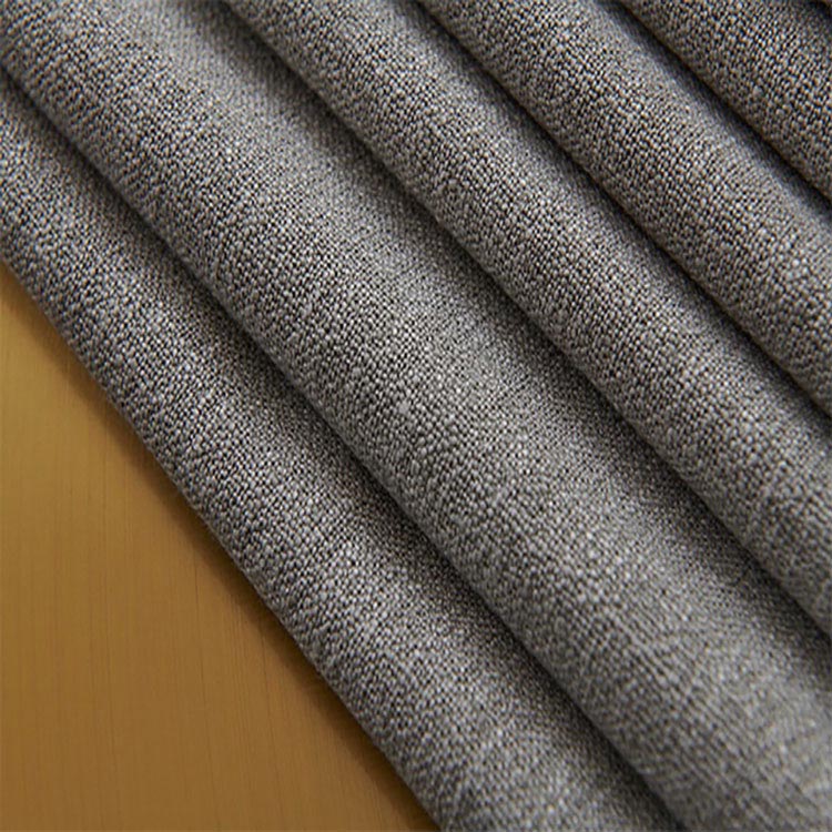 Bomuld og polyester Chenille gardiner til stue - 4