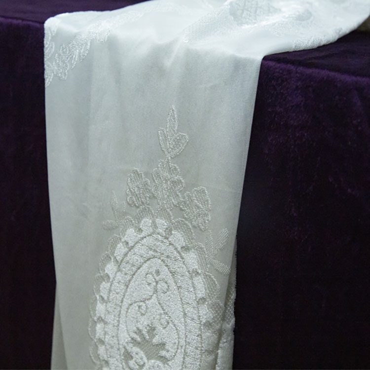 Kain Tirai Sheer Fabric JBL Jacquard - 5 