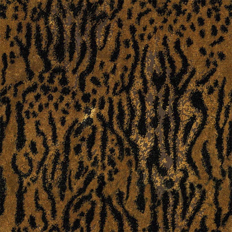 780GSM High Quality High Weight Tiger Stripe Jacquard Cut Velvet Fabric