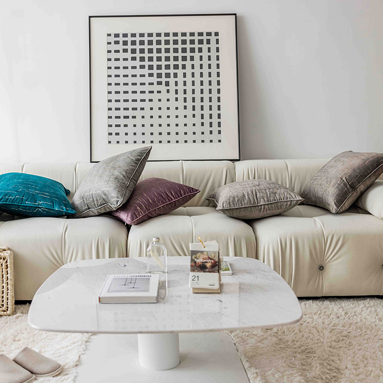 Naujo dizaino aukso spalvos atspausdinta pagalvėlės užvalkalo dekoratyvinė pagalvė - 2 
