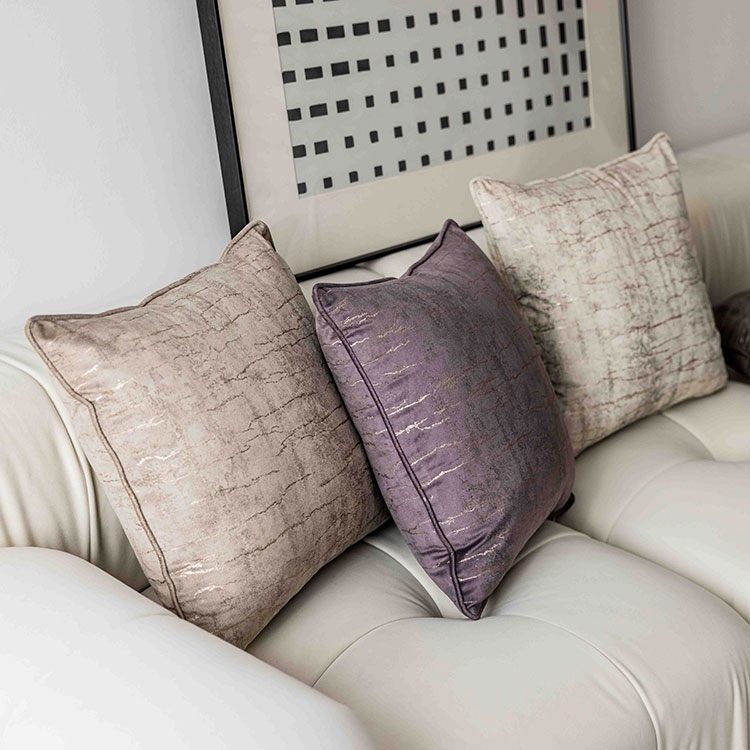 Декоративная подушка для подушки с золотым принтом нового дизайна - 4